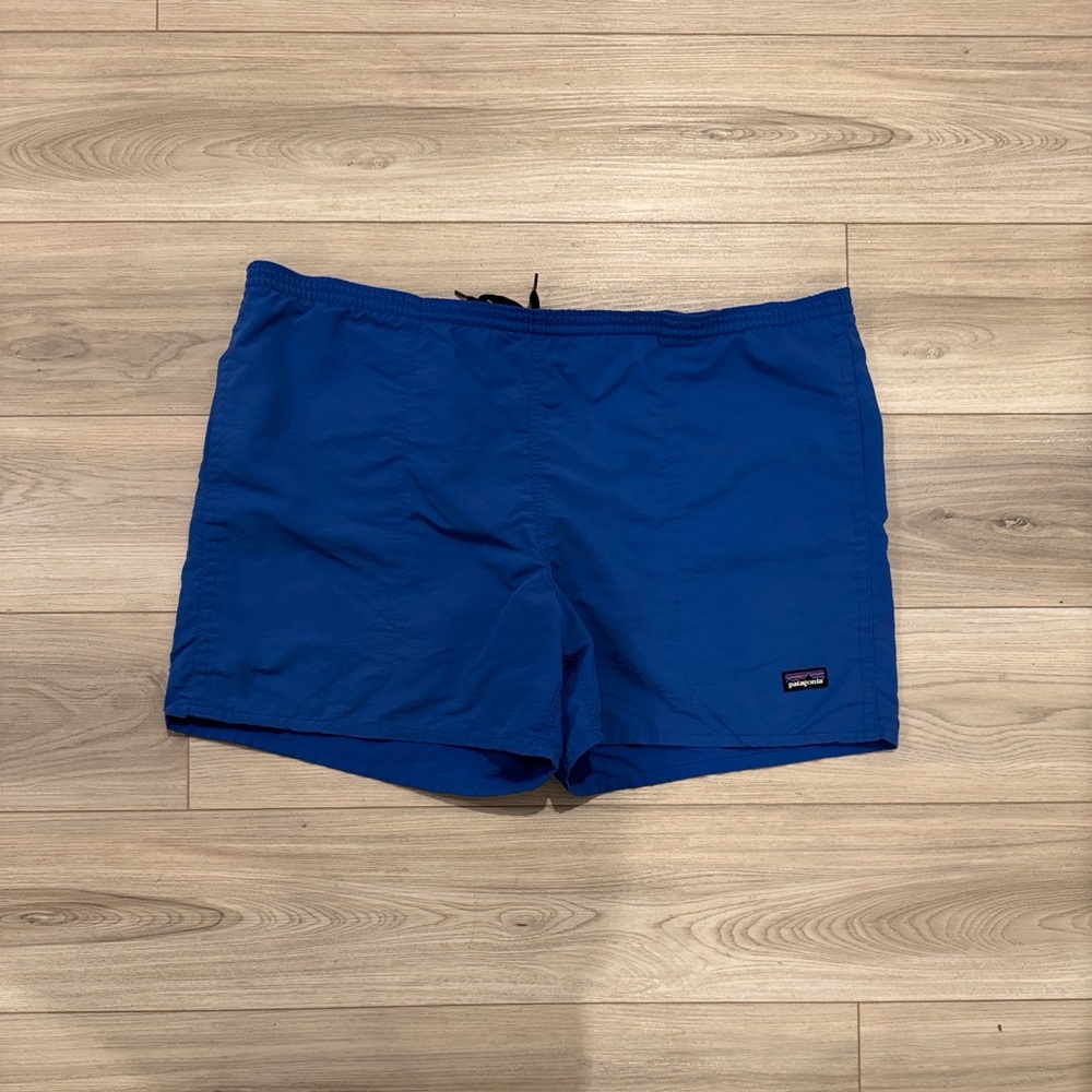 Patagonia Men's Blue Quick-Dry Swim Trunks